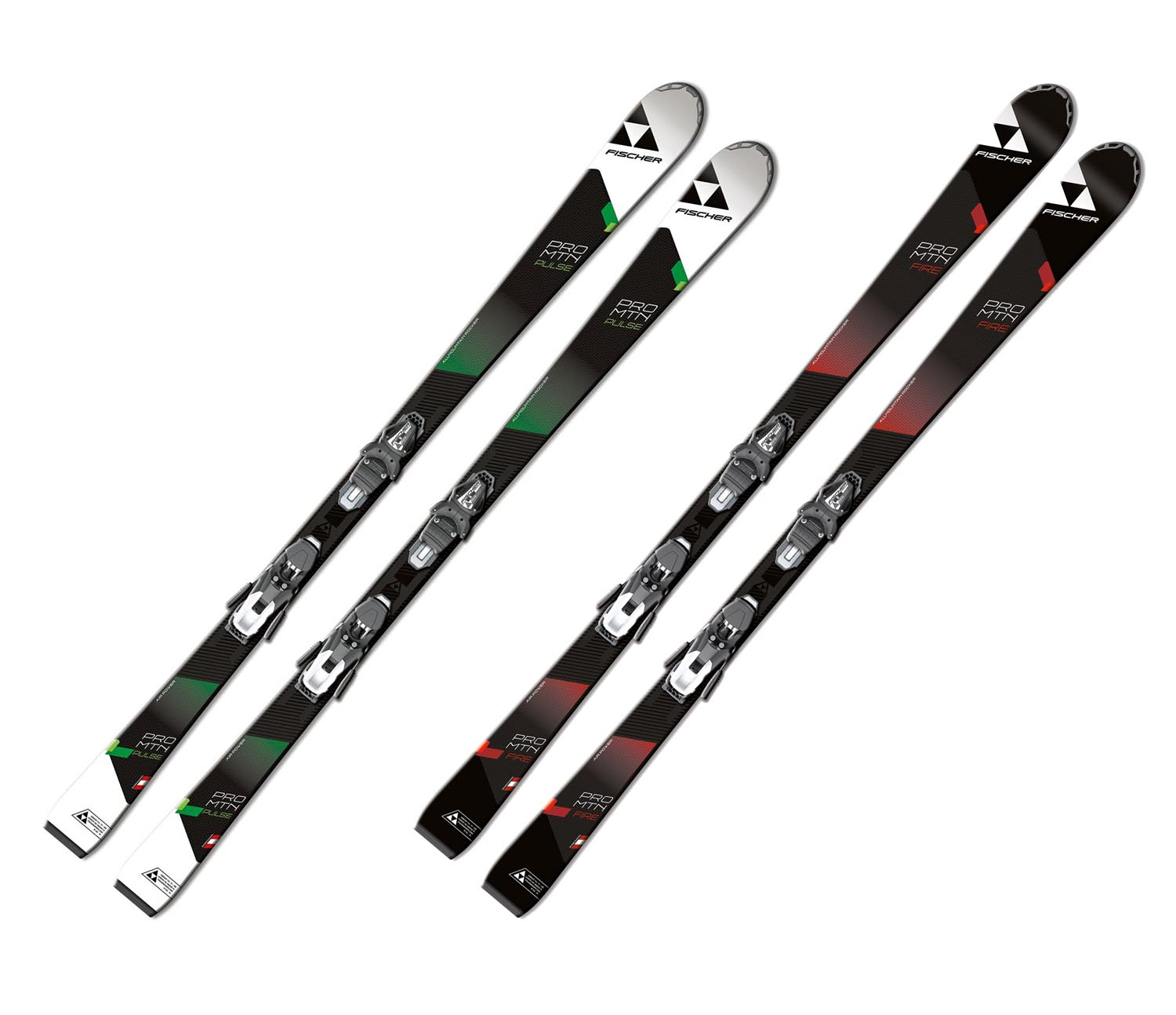 Ski Fischer Pro MTN Pulse od Fire SLR2 Modell 2018 Piste Rocker